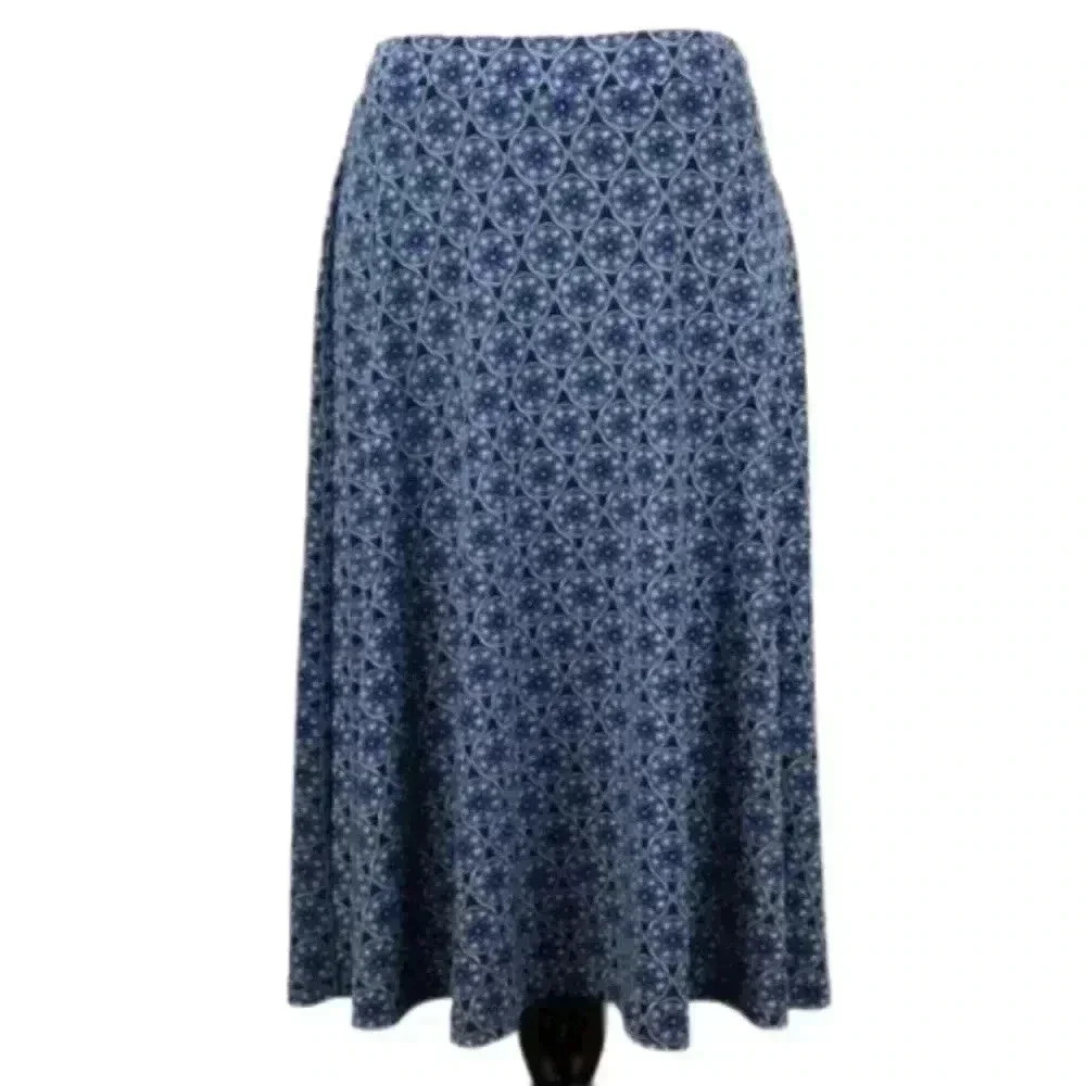 George skirt size M 8-10 geometric maxi career